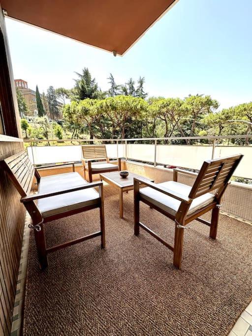 Luxurious Flat Close To The Vatican/Metro Roma Exterior foto