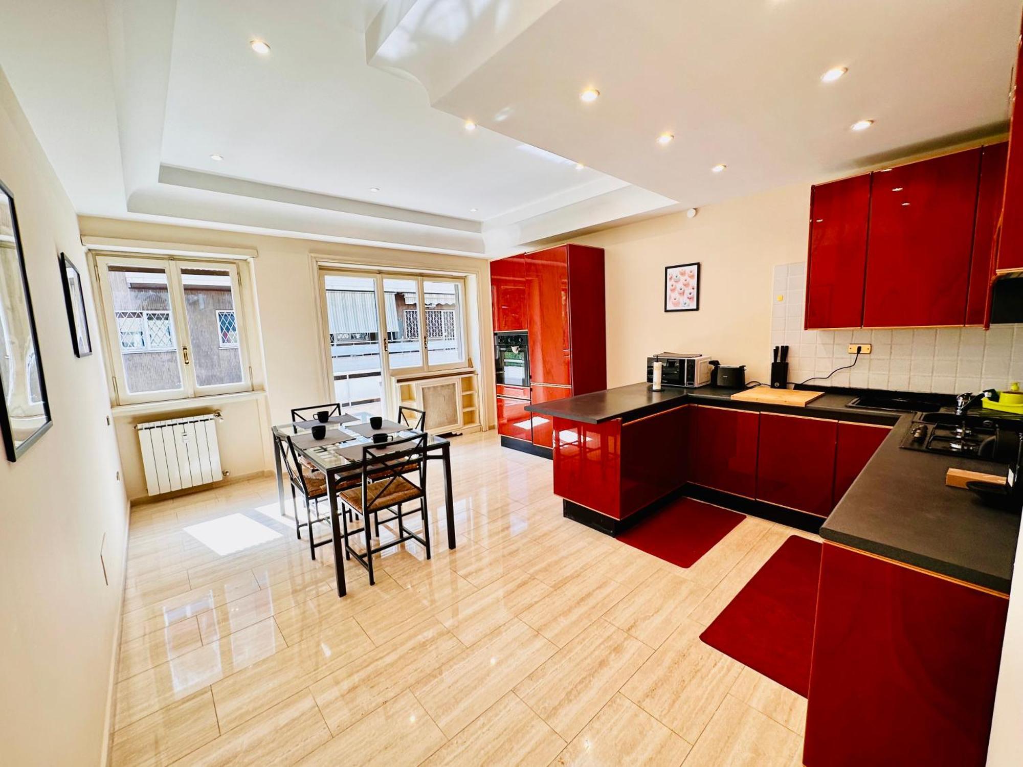 Luxurious Flat Close To The Vatican/Metro Roma Exterior foto